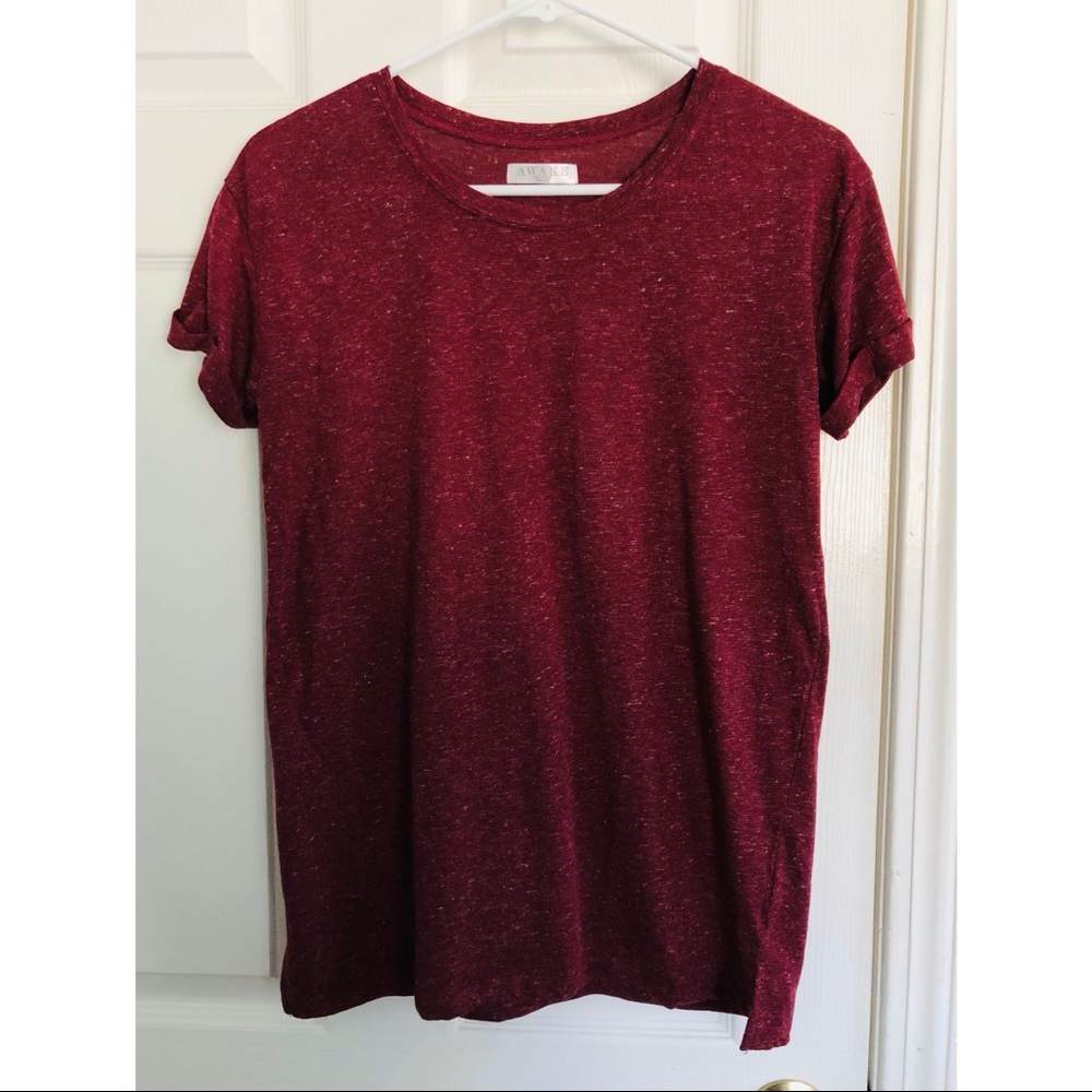 AWAKE Burgandy Tee!